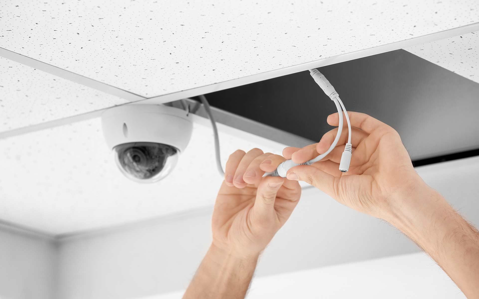 A2B Electrical's electricians can wire up CCTV cameras for properties in Hersham and the local area. 